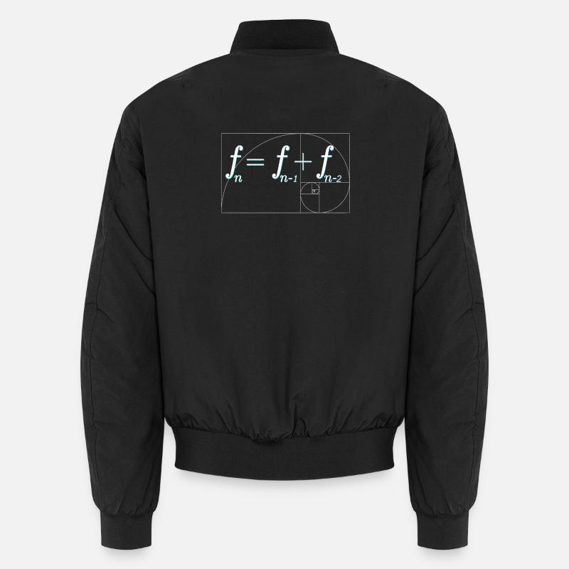 Séquence de Fibonacci Bomber unisexe