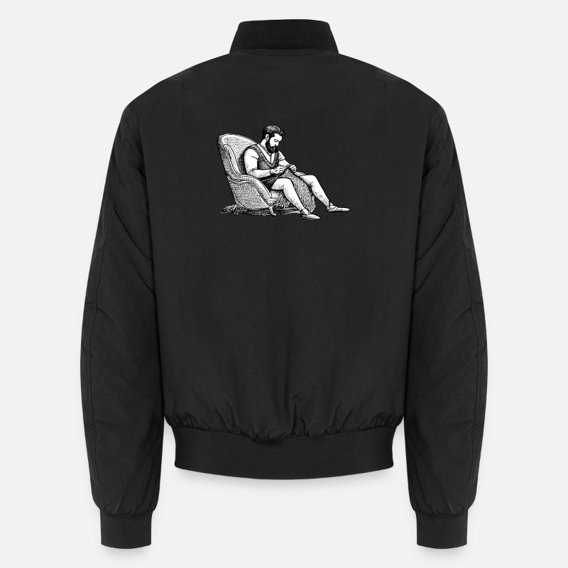 Tricot Viking Bomber unisexe