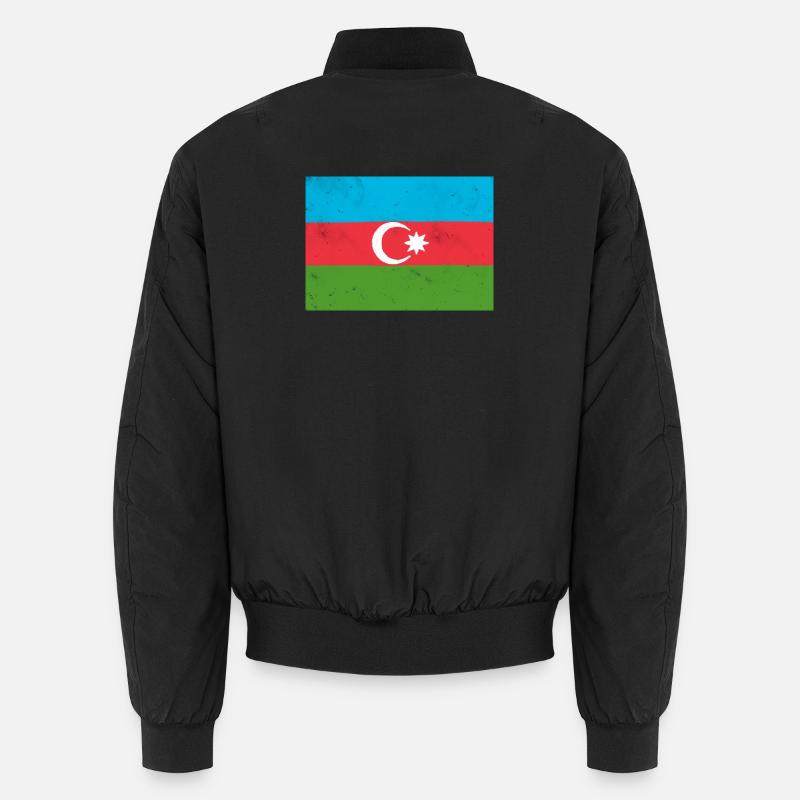 Drapeau de l’Azerbaïdjan – Fierté et identité nationale Bomber unisexe