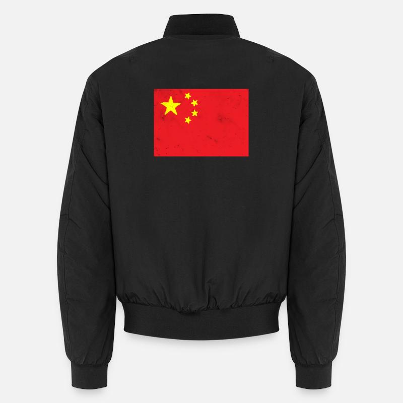 Drapeau de la Chine Bomber unisexe
