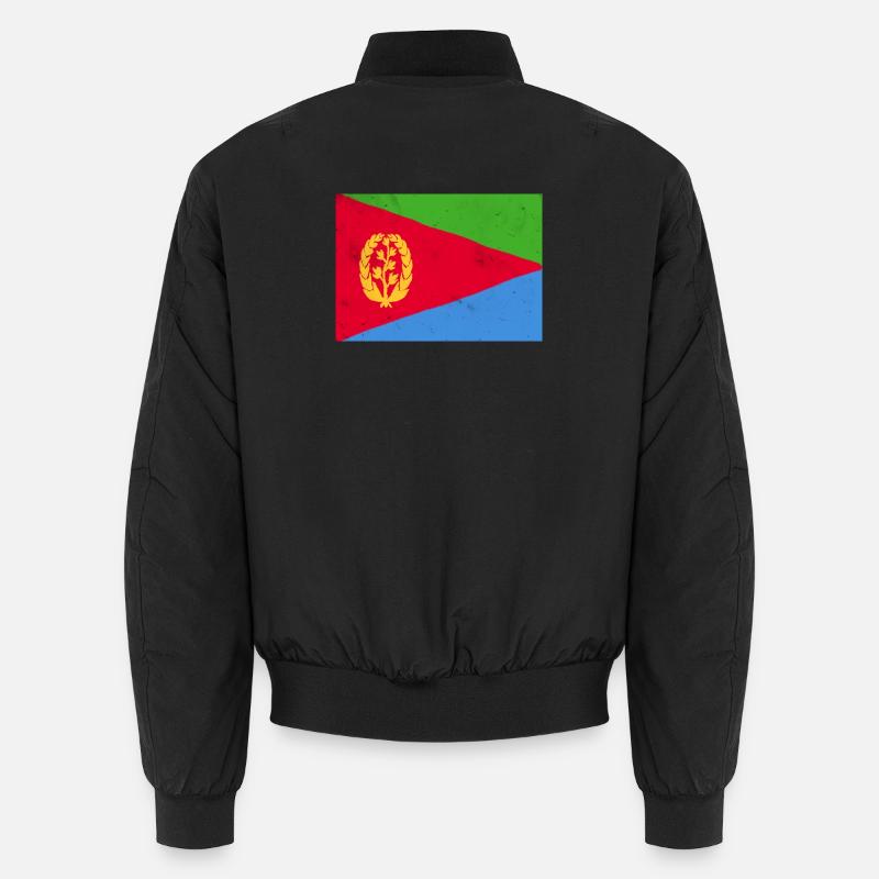 Eritrean Flag – African Identity Unisex Bomber Jacket
