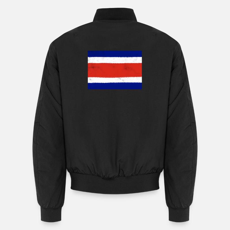 Drapeau du Costa Rica Bomber unisexe