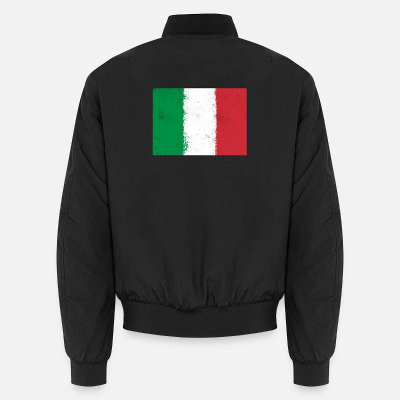 Drapeau de l’Italie Bomber unisexe