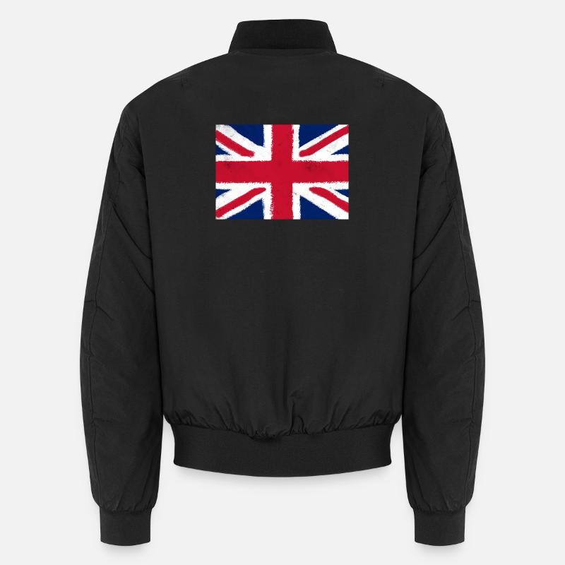 Drapeau du Royaume-Uni Bomber unisexe