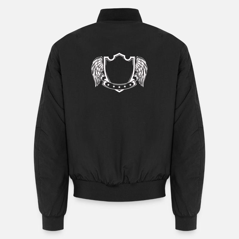Armoiries - Bomber unisexe - noir