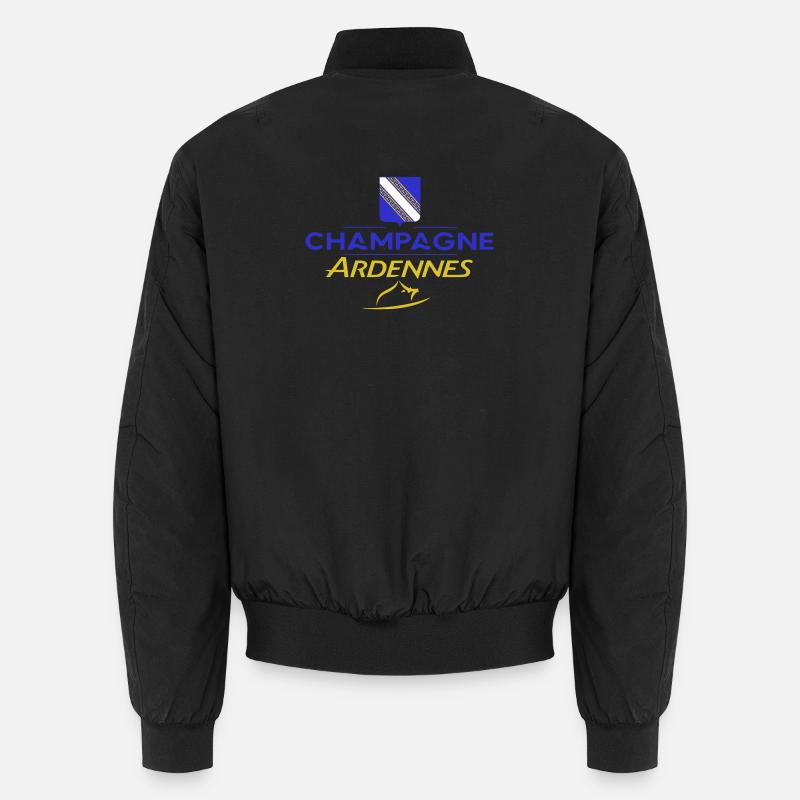 Design champardennais - Unisex Bomber Jacket - black