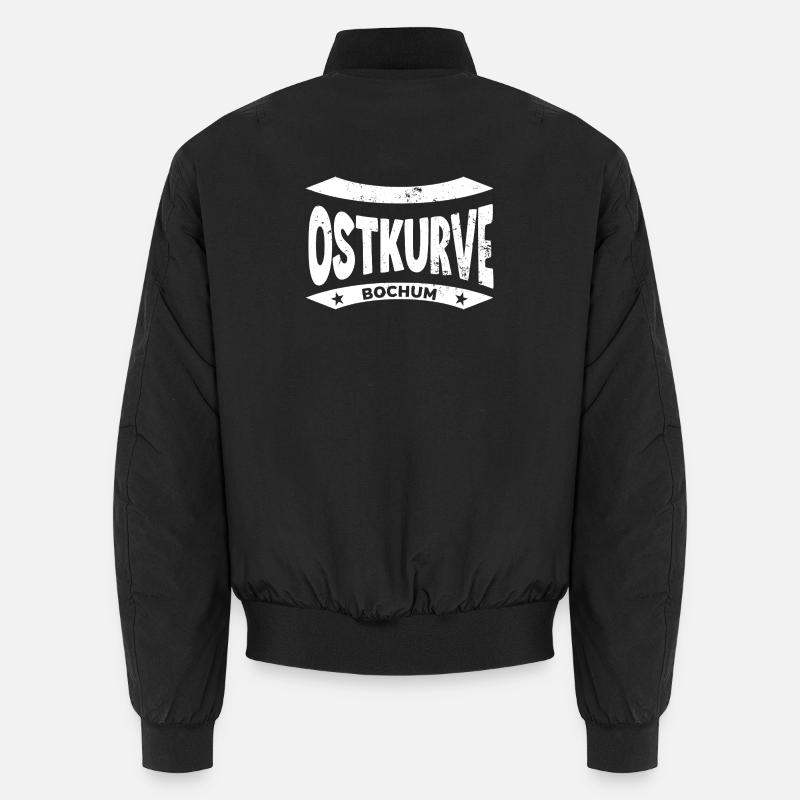 Bochumer Ostkurve Sweat à capuche, Passion bleu blanc Bomber unisexe