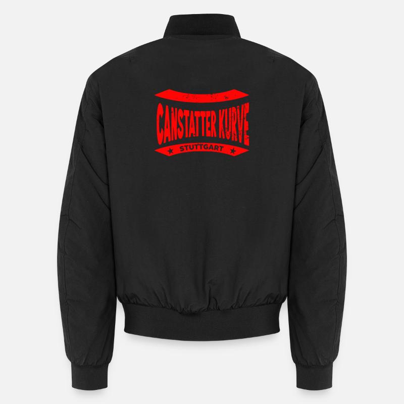 Sweat à capuche Cannstatter Kurve – Stuttgart Fanpower Bomber unisexe