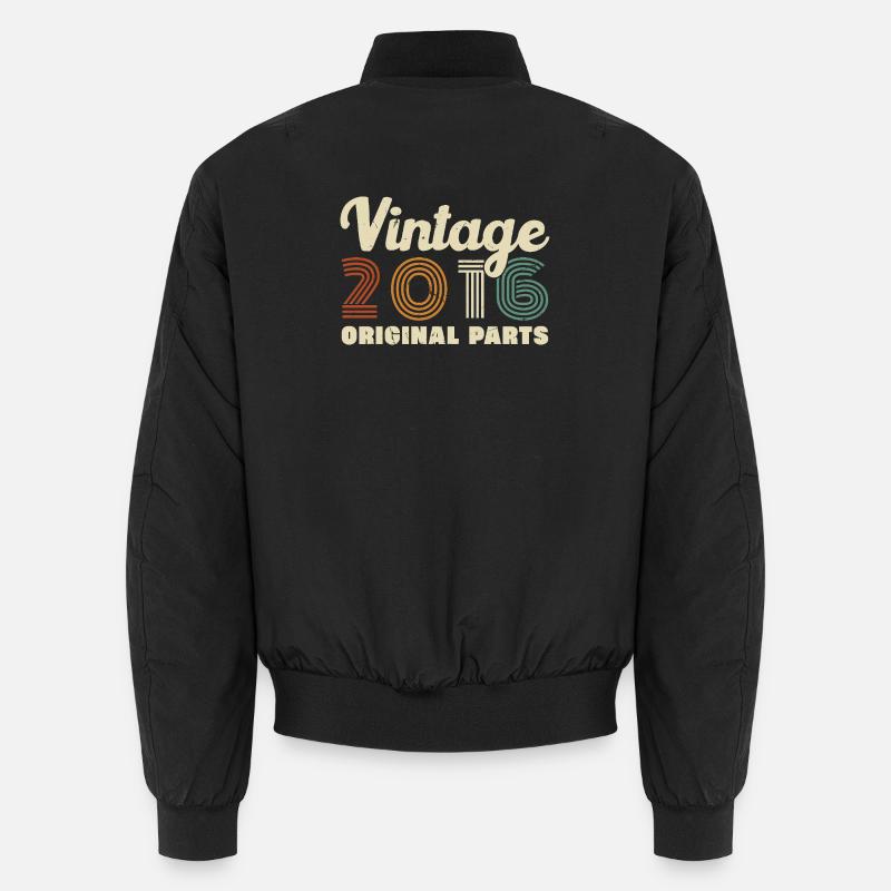 2016 Vintage Retro Birthday Gift Unisex Bomber Jacket