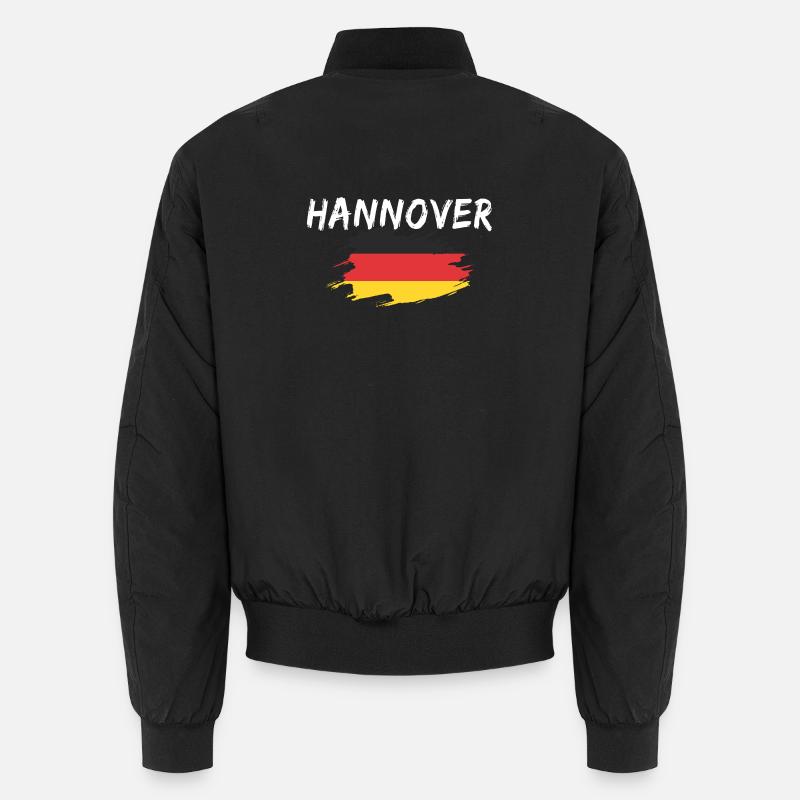 Hanover Germany Flag Unisex Bomber Jacket