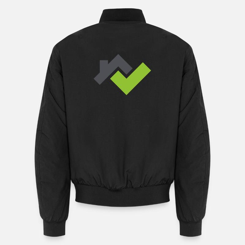 Logo for a roofer Unisex Bomber Jacket
