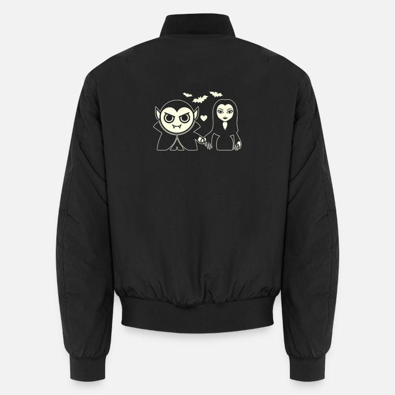 Vampire et Vampire de la Nuit - Bomber unisexe - noir