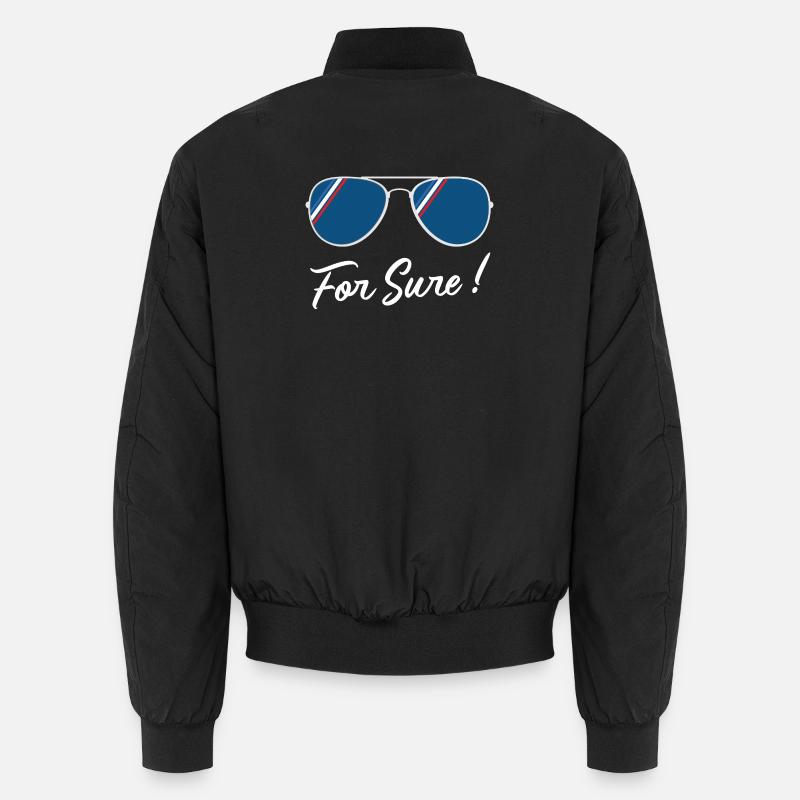 Sicher - Unisex Bomberjacke - Schwarz