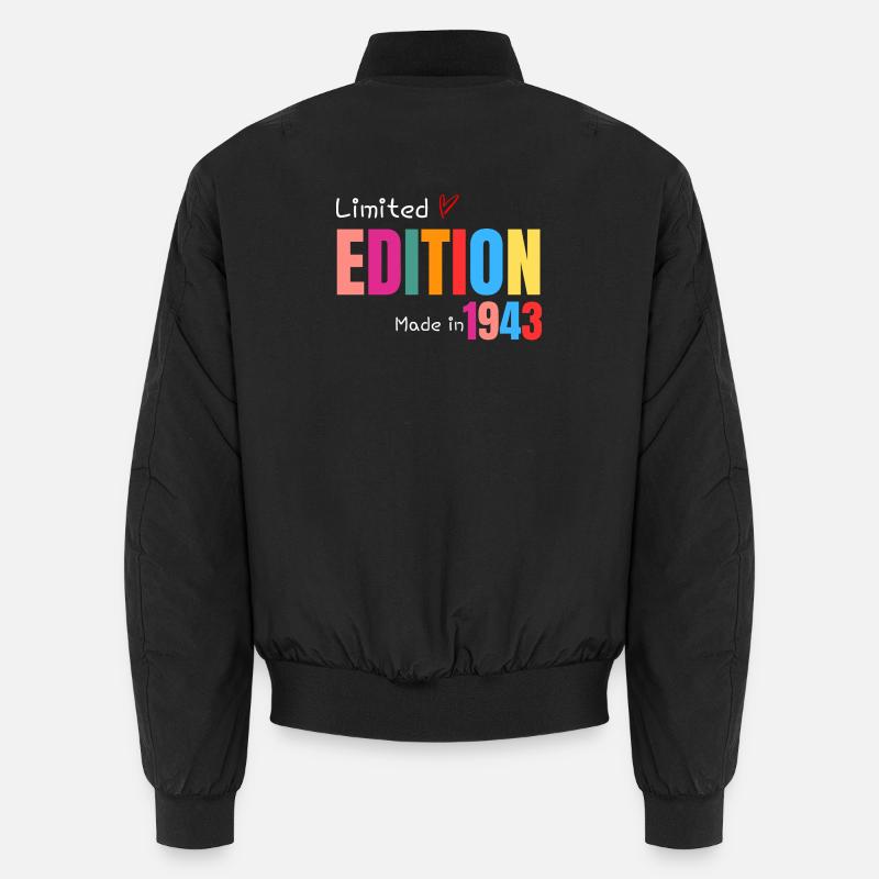 Limitierte Auflage Hergestellt 1943 Unisex Bomberjacke