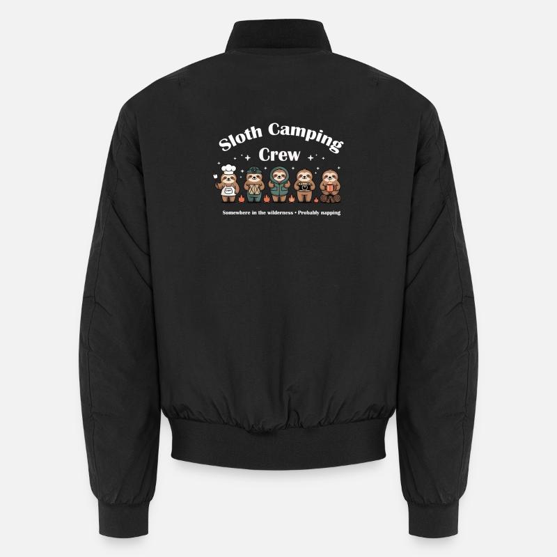 Équipe de camping paresseux Bomber unisexe