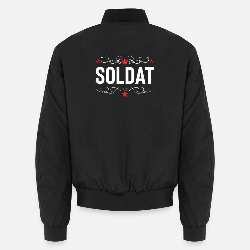 Soldier Profession - Unisex Bomber Jacket - black
