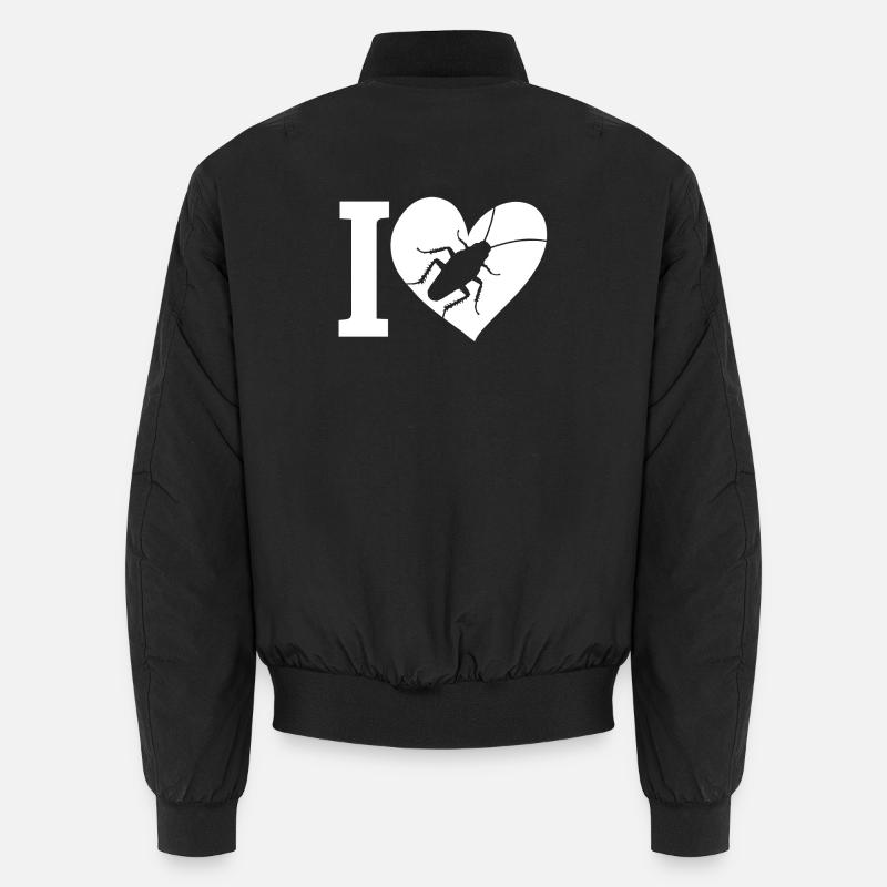 insecte cafard - Bomber unisexe - noir