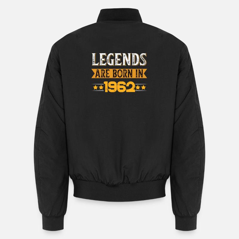 Style rétro intemporel avec logo de 1962 Bomber unisexe