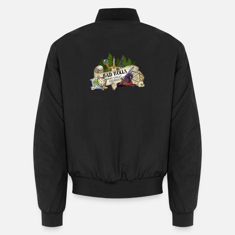 Bad Rolls make great stories Unisex Bomberjacke