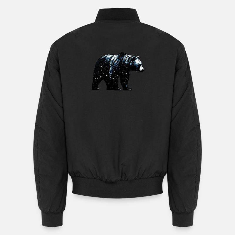 Ours - Bomber unisexe - noir