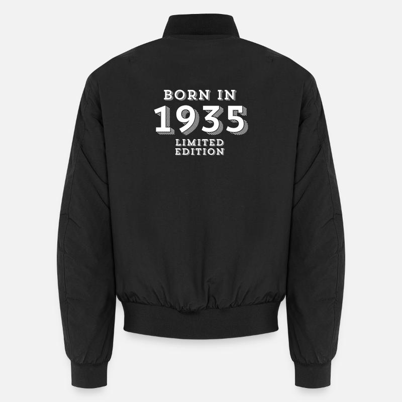 date de naissance, année de naissance, 89 ans Bomber unisexe