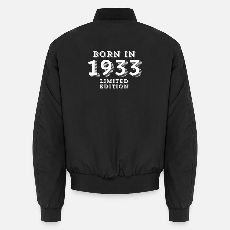 91 ans, date de naissance, année de naissance Bomber unisexe