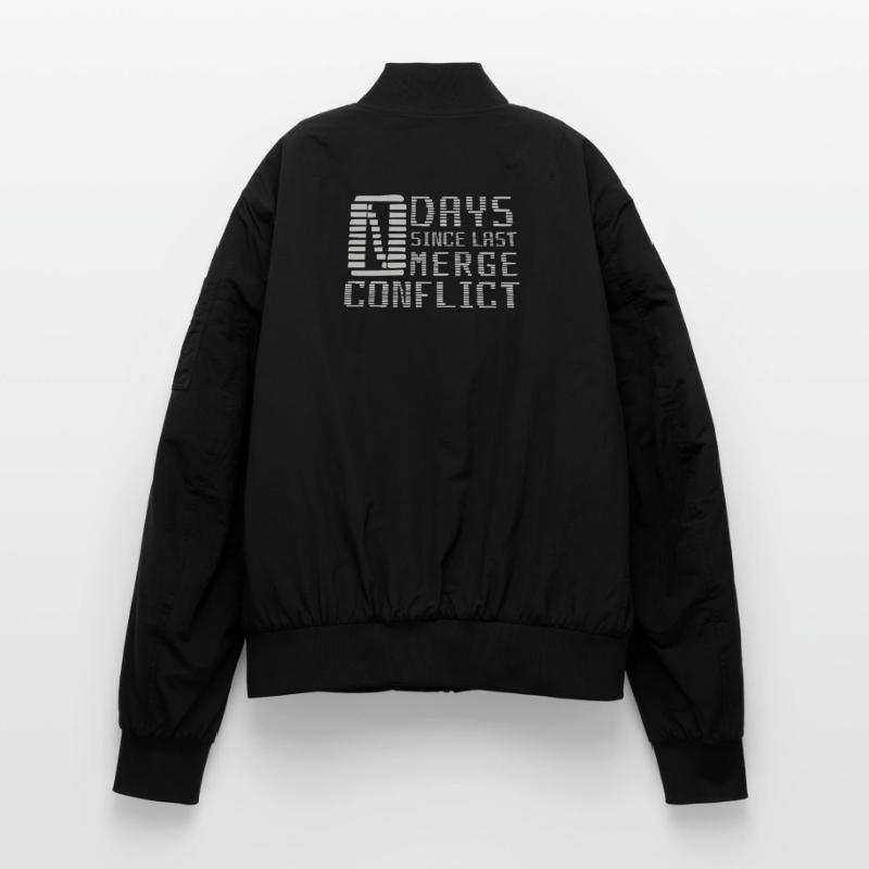 Merge Conflict Software Developer Developer geek Unisex Bomber Jacket