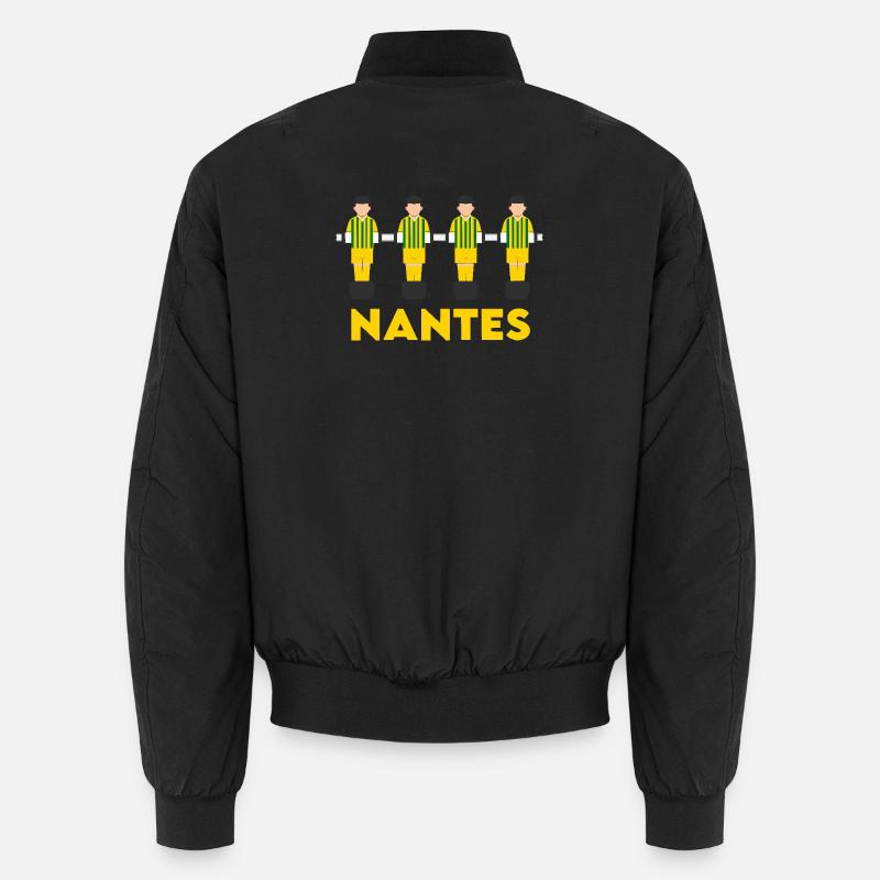 Nantes - Unisex Bomberjacke - Schwarz