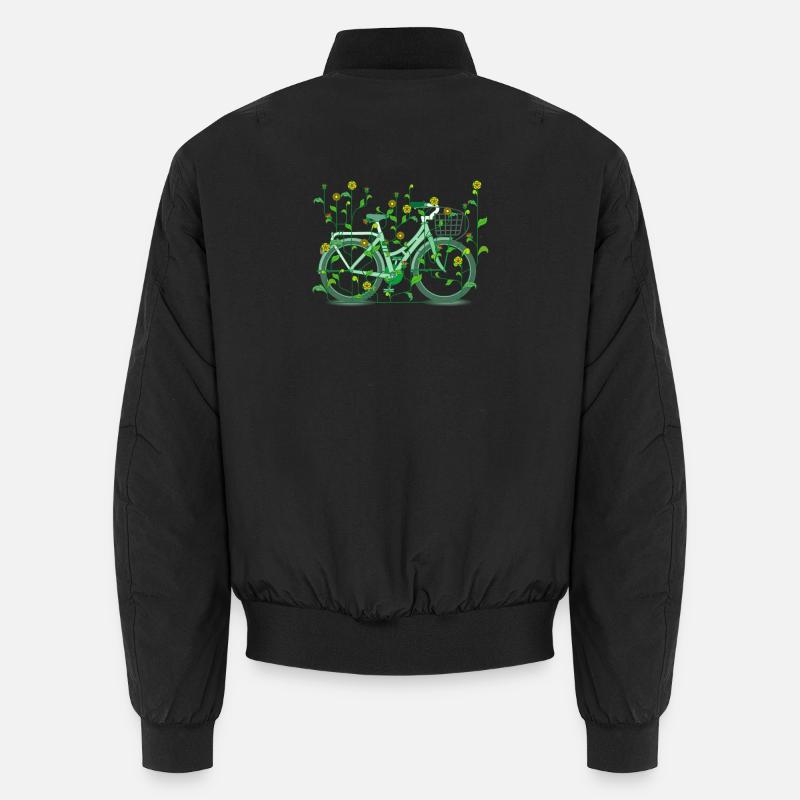 Vélo floral - Bloomy Bicycle Bomber unisexe