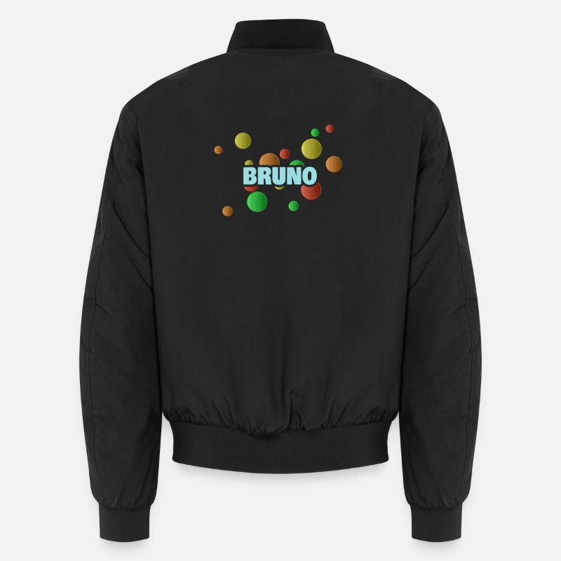 Bruno - Unisex Bomberjacke - Schwarz