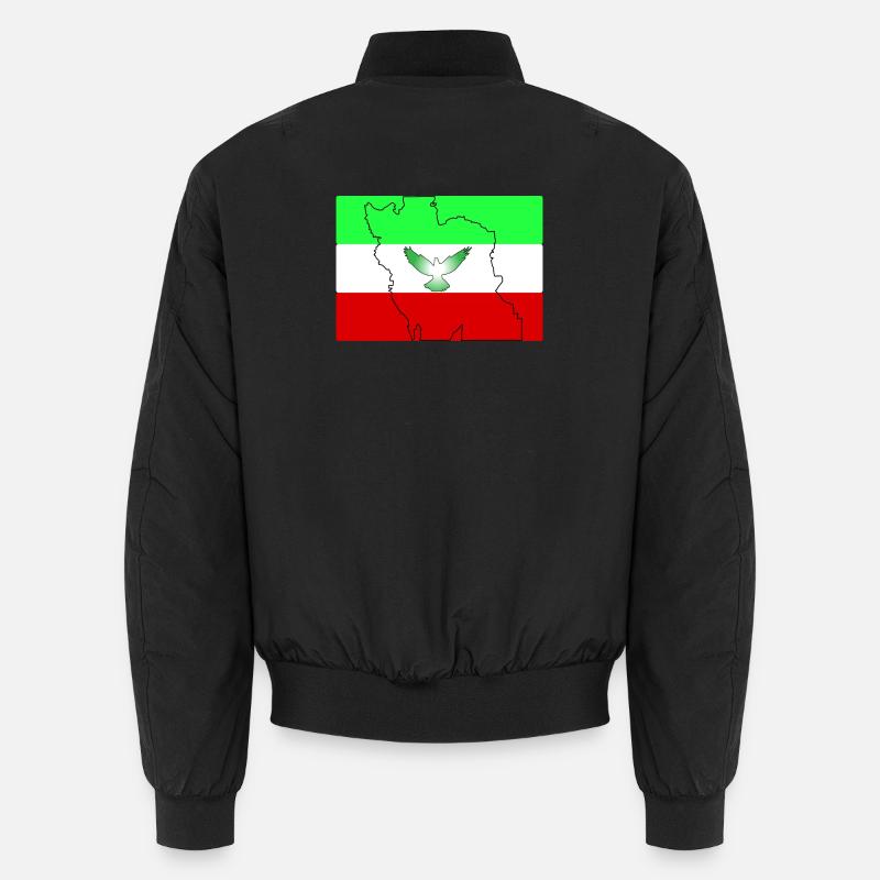 Iran Flagge  Unisex Bomberjacke