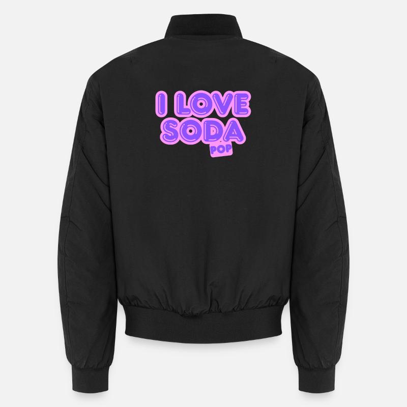 Ich liebe Limonade. Unisex Bomberjacke