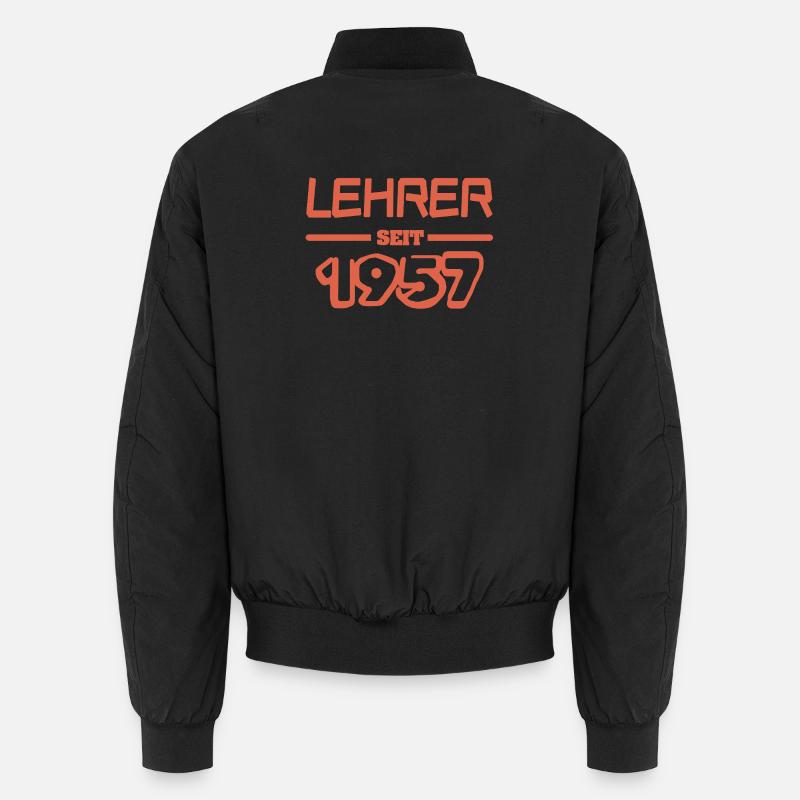 Lehrerin 1957 - Unisex Bomberjacke - Schwarz