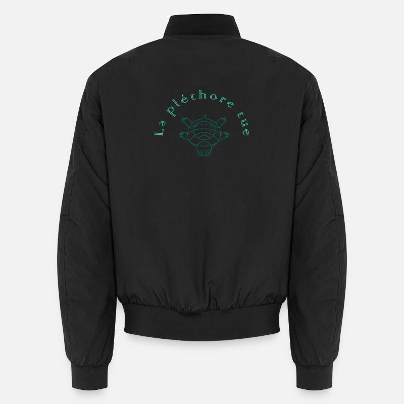 La Pléthore Tue Vert Bomber unisexe