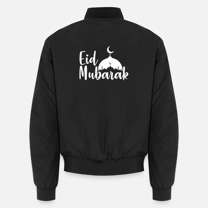 Eid Mubarak - Bomber unisexe - noir