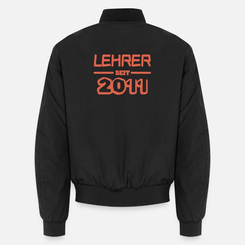 Lehrer 2011 - Unisex Bomberjacke - Schwarz