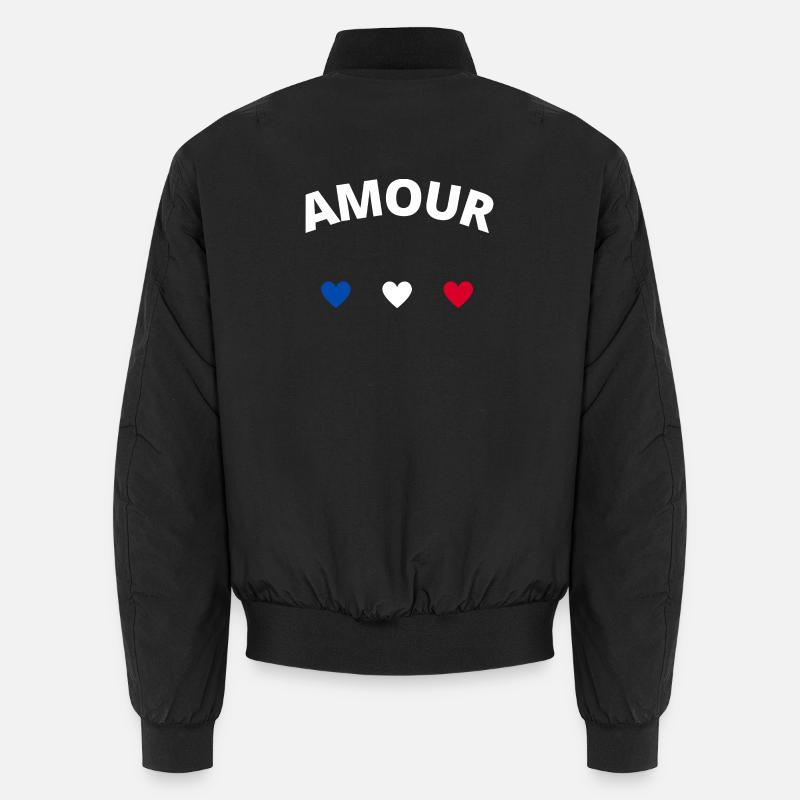 Amour - Bomber unisexe - noir