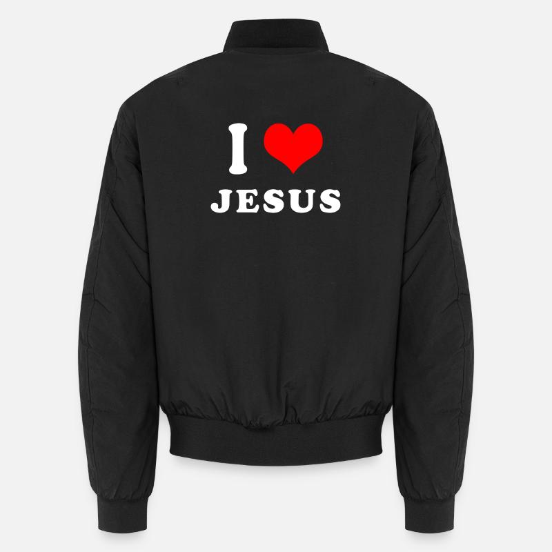 J'aime Jésus Bomber unisexe