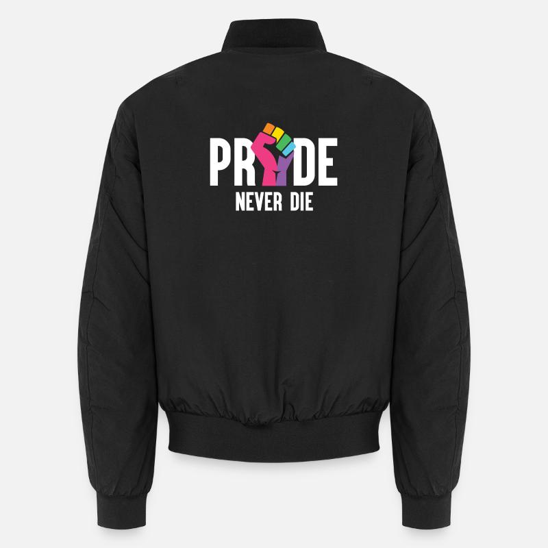 Pride Month LGBT - Pride Never Die Unisex Bomberjacke