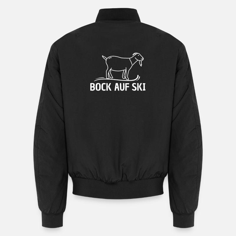 Bock auf Ski Unisex Bomberjacke