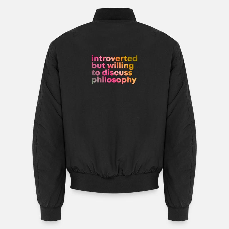 Philosophy Unisex Bomber Jacket