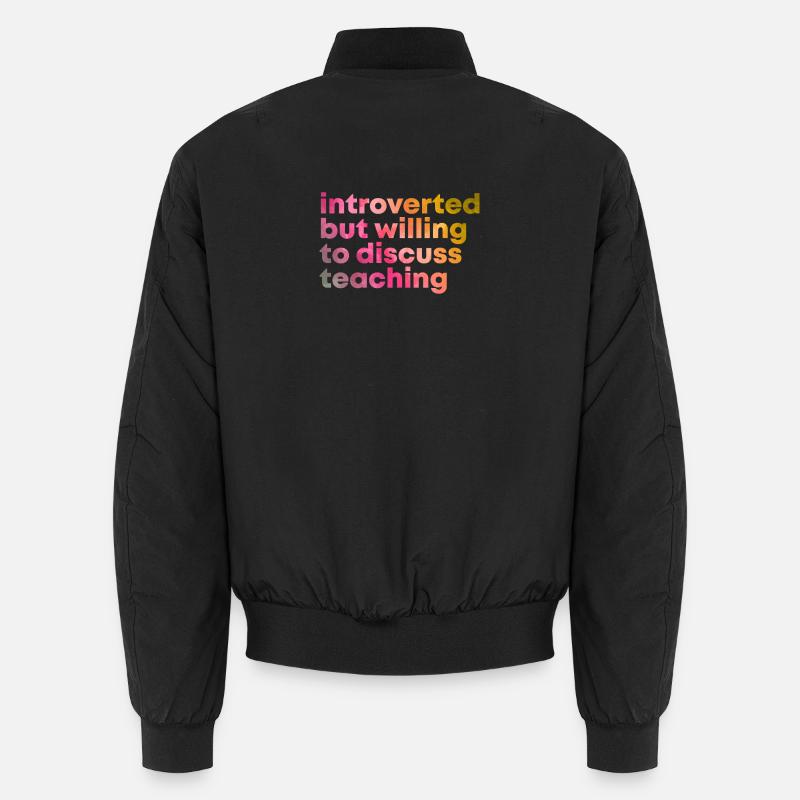Teaching Unisex Bomber Jacket