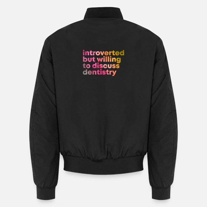 Dentistry - Unisex Bomber Jacket - black