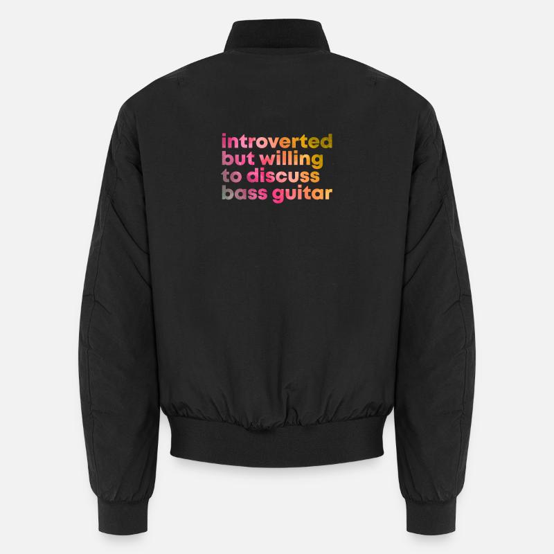 Bass Guitar Unisex Bomber Jacket