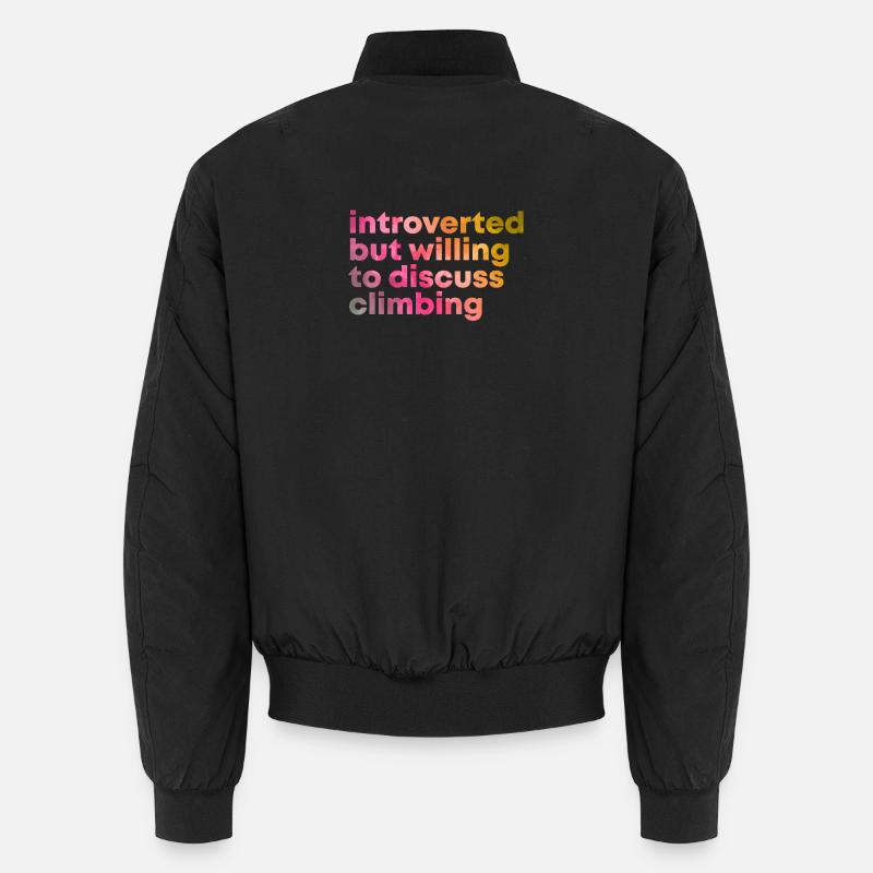 Climbing Unisex Bomber Jacket