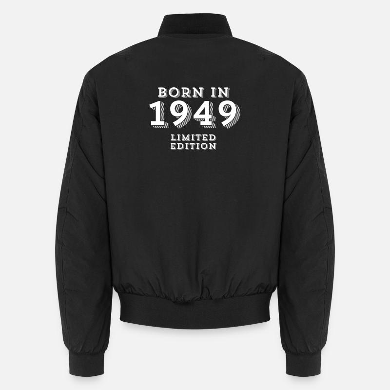 1949, année de naissance, 75 ans Bomber unisexe