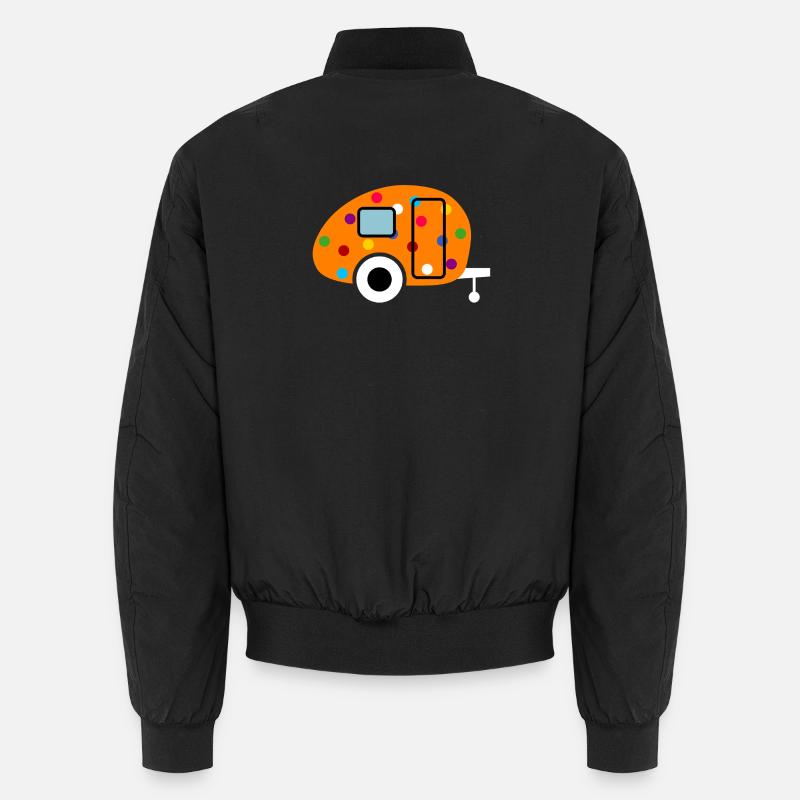 Caravan only confetti weiss - Unisex Bomberjacke - Schwarz