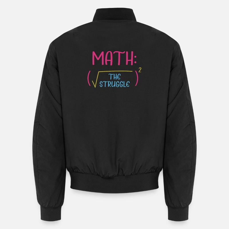 Mathematik Mathe Mathelehrer Mathematiker Unisex Bomberjacke