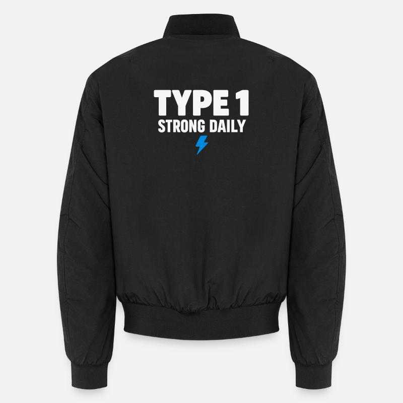 Blutzucker-insulin-unterstützung Typ Eins Stolz Unisex Bomberjacke