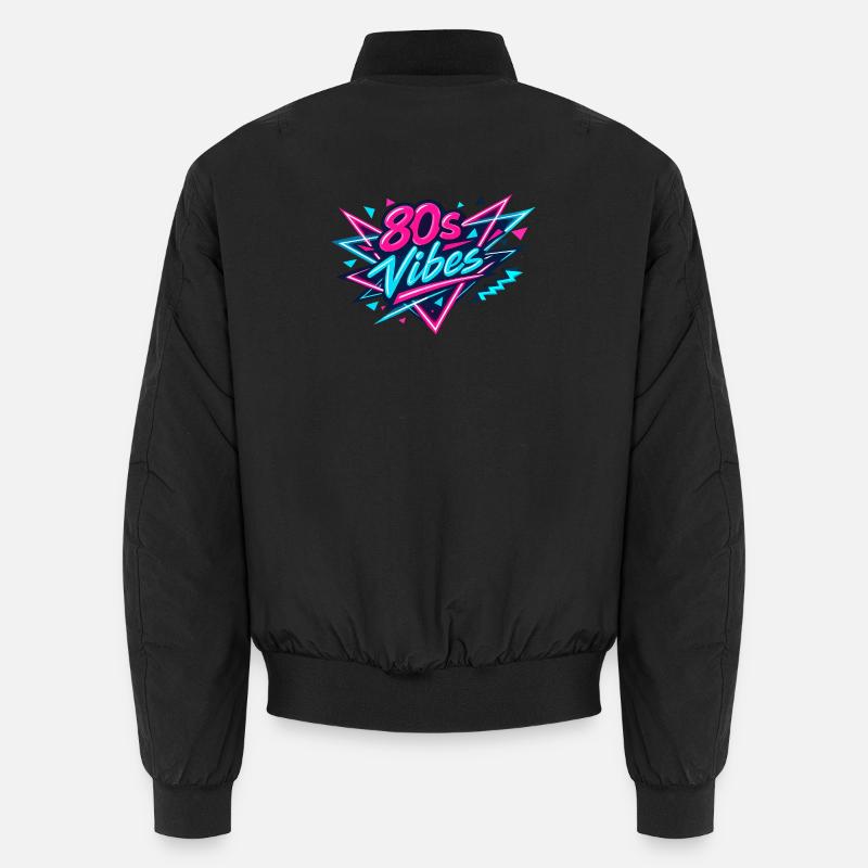 Ambiances 80 Neon Retro Bomber unisexe